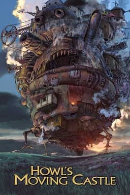 Poster for Howl's Moving Castle from 30 Steampunk Movies to Watch