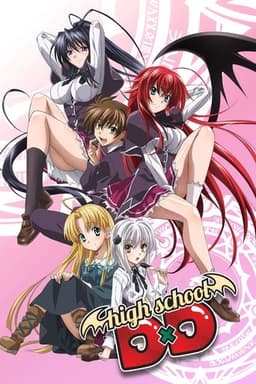 Poster for High School DxD from 20 Harem Anime to Watch