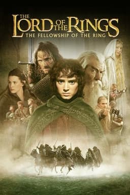 Poster for The Lord of the Rings: The Fellowship of the Ring from 20 Best Fantasy Movies