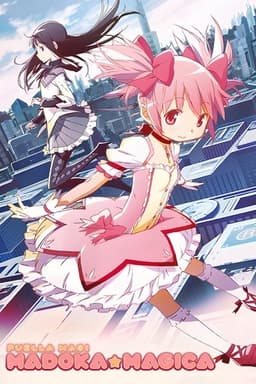 Poster for Puella Magi Madoka Magica from 20 Heartbreak Anime to Watch