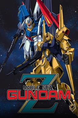 Poster for Mobile Suit Zeta Gundam from 20 Gundam Anime to Watch