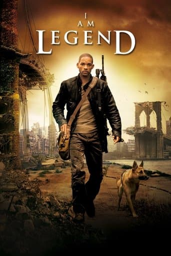 Poster for I Am Legend from 30 Will Smith Movies and Series to Watch: Action, sci-fi, comedy, and 90s favorites
