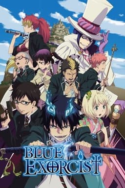 Poster for Blue Exorcist from 20 Demon Anime to Watch