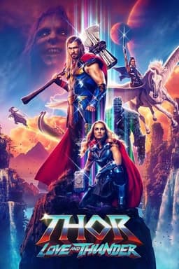 Poster for Thor: Love and Thunder from 30 Norse Mythology Movies to Watch