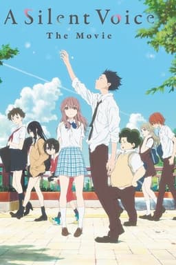 Poster for A Silent Voice: The Movie from 20 Japanese Romance Movies to Watch