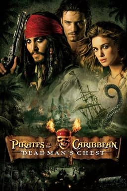Poster for Pirates of the Caribbean: Dead Man's Chest from 20 Pirate Movies to Watch for Treasure Hunts and Sea Adventures
