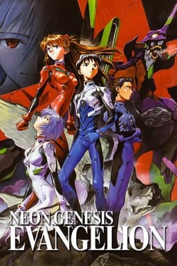 Poster for Neon Genesis Evangelion from 20 Mecha Anime to Watch