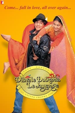 Poster for Dilwale Dulhania Le Jayenge from 30 Indian Movies to Watch