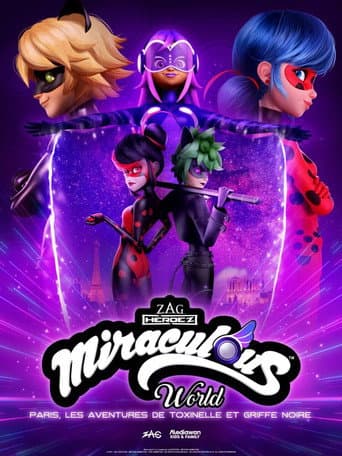 Miraculous World: Paris, Tales of Shadybug and Claw Noir