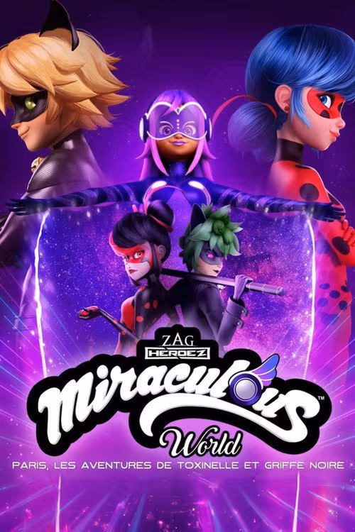 Miraculous World: Paris, Tales of Shadybug and Claw Noir
