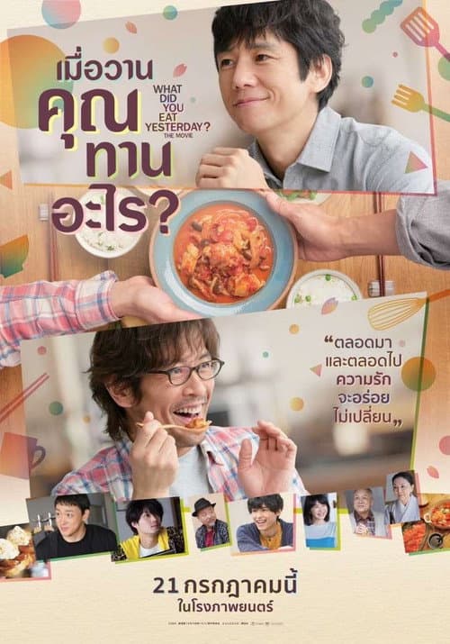 เมื่อวานคุณทานอะไร?
